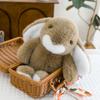 Cute Sagging Rabbit Doll Plush Toy Long Ears Rabbit Comforting Rag Doll Children's Doll Birthday Gift for Women