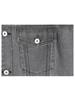 Gubin Heavy Cotton Trucker Jacket - Gray