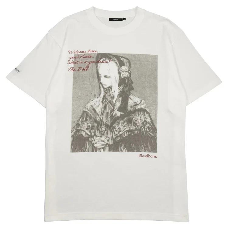 Bloodborne Printed TShirt Bloodborne Doll White Japan New M