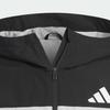 adidas Sports Lifestyle Series Hooded Warm Fashion Versatile Jacket Unisex Jacket Black White KB1753