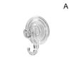 1/2/4/5/10pcs Suction Cup Hooks, Clear Reusable Heavy Duty Vacuum Suction Cup Hooks Glass Kitchen Bathroom Hooks for Towel