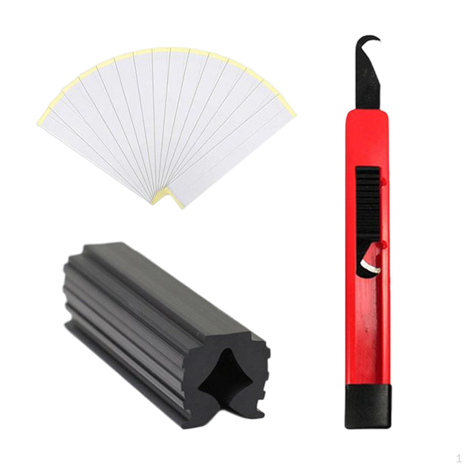 

Universal Regripping Kit Clamp Strips Protects Removal Tool Set for Repair Irons Putters Refinishing