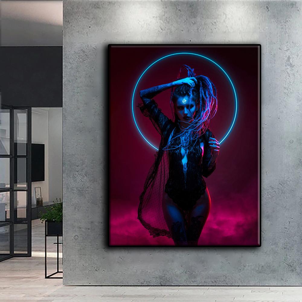 5D DIY Diamond Embroidery Cyberpunk Sexy Art Diamond Painting Mosaic Home Decoration