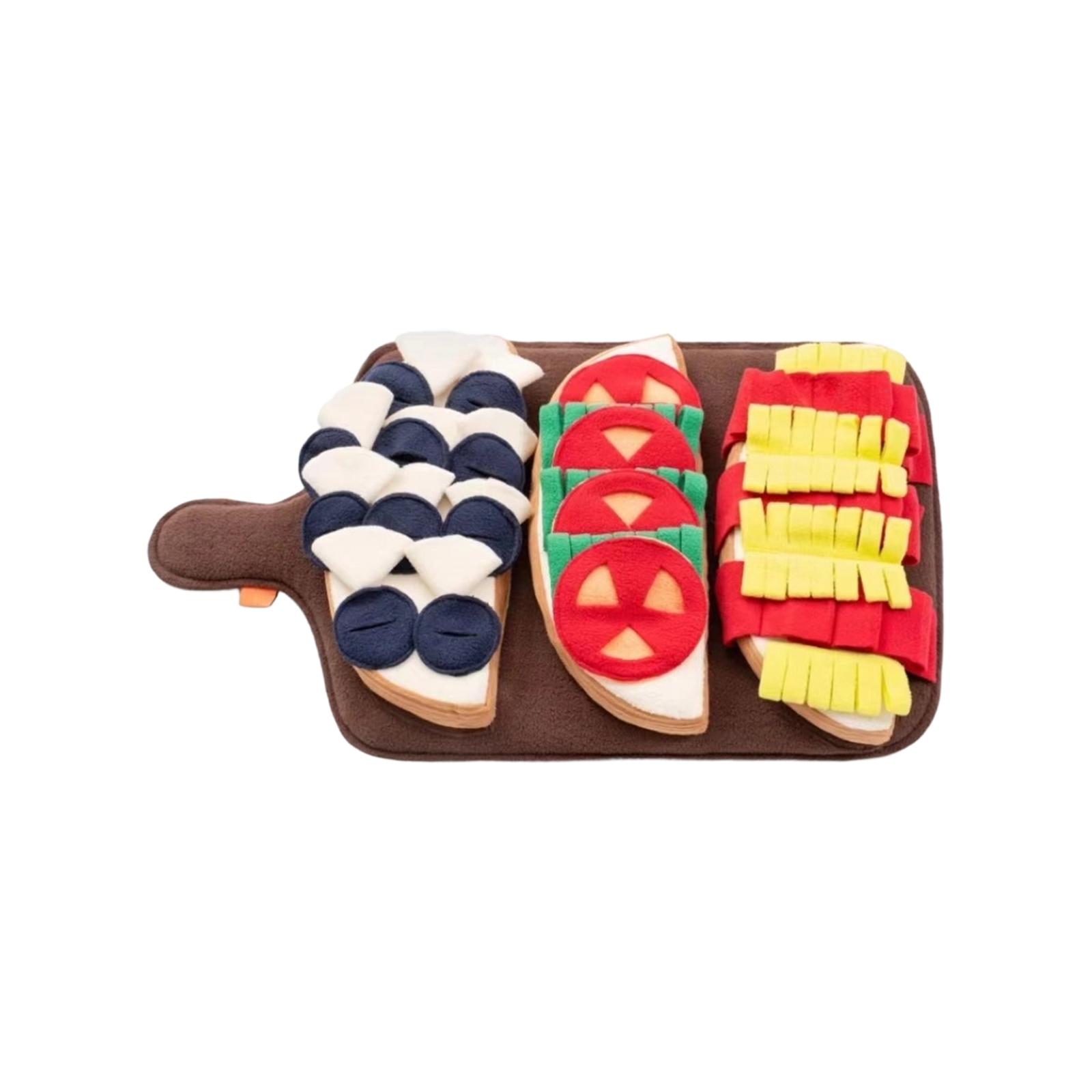 

Dog Vocal Toy, Pet Sniffing Mat, Energy And Physical Strength Consuming Slow Feeder Mat, Food Hiding Toy One Size