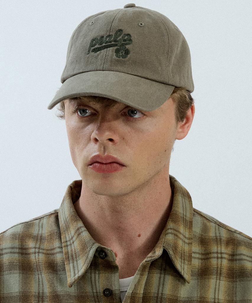 Pilpeu Morning Glory Baseball Cap 3(Khaki)