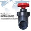 20/25/32/40/50/63mm Hi-quality UPVC Gate Valve Garden Irrigation Aquarium Accessories Precision Flow Control PVC Sluice Valve