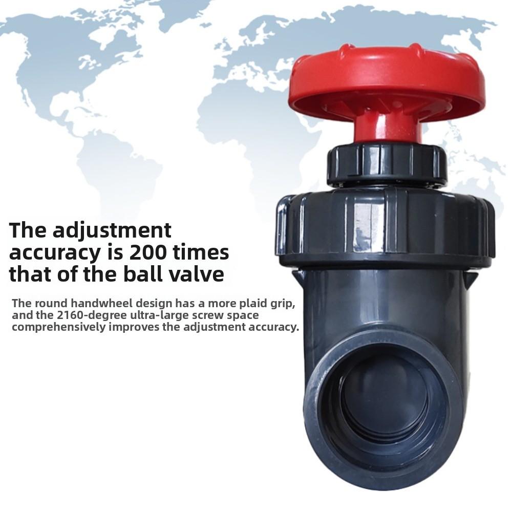 20/25/32/40/50/63mm Hi-quality UPVC Gate Valve Garden Irrigation Aquarium Accessories Precision Flow Control PVC Sluice Valve