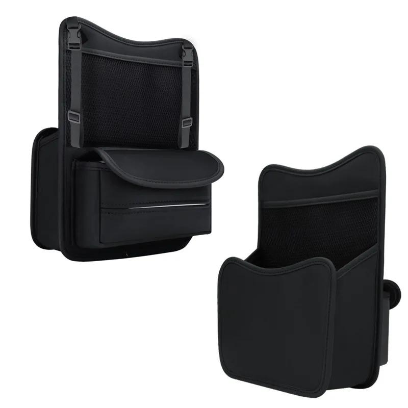 Borsa Portaoggetti per Controllo Centrale Auto Borsa Portaoggetti da Appendere Posteriore per Auto Automobili Sedile Centrale Borse Multifunzionali Accessori Interni