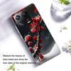 Schneefall Rote Pfirsichblüten Handyhülle Für Xiaomi Poco F7 Ultra X7 X6 M8 M7 M6 M4 M3 Pro X4 Mi 15 15T 14 14T 12T 12S 10T Pro 12