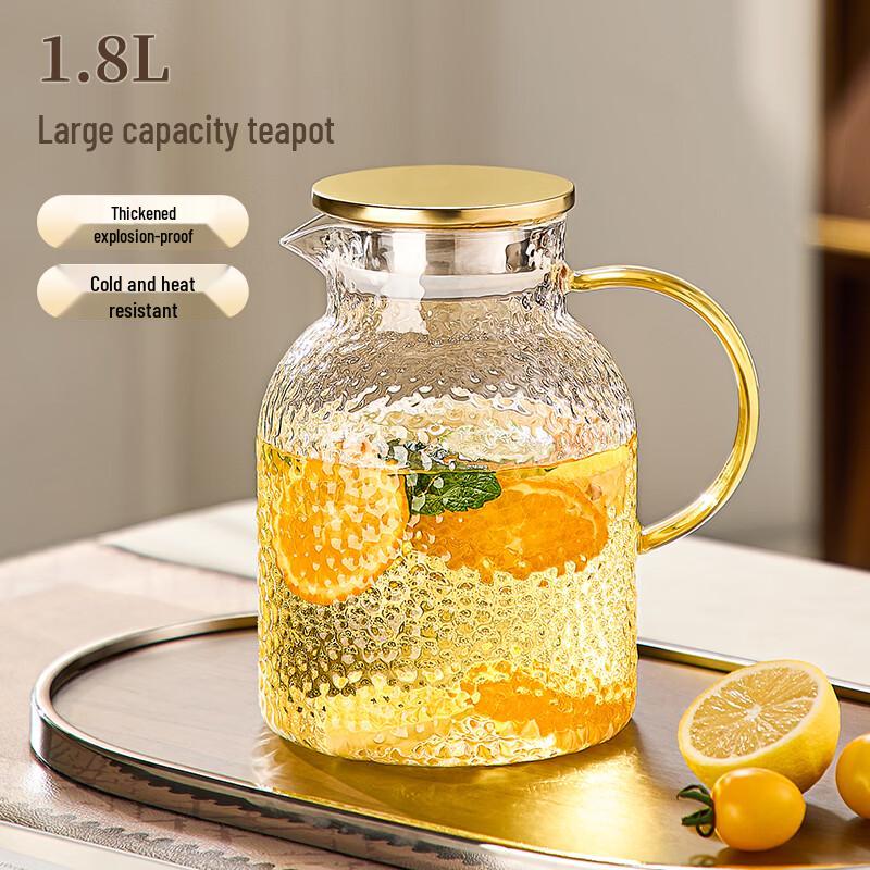 Xiduomi Glass Teapot with Infuser - High Heat Resistant