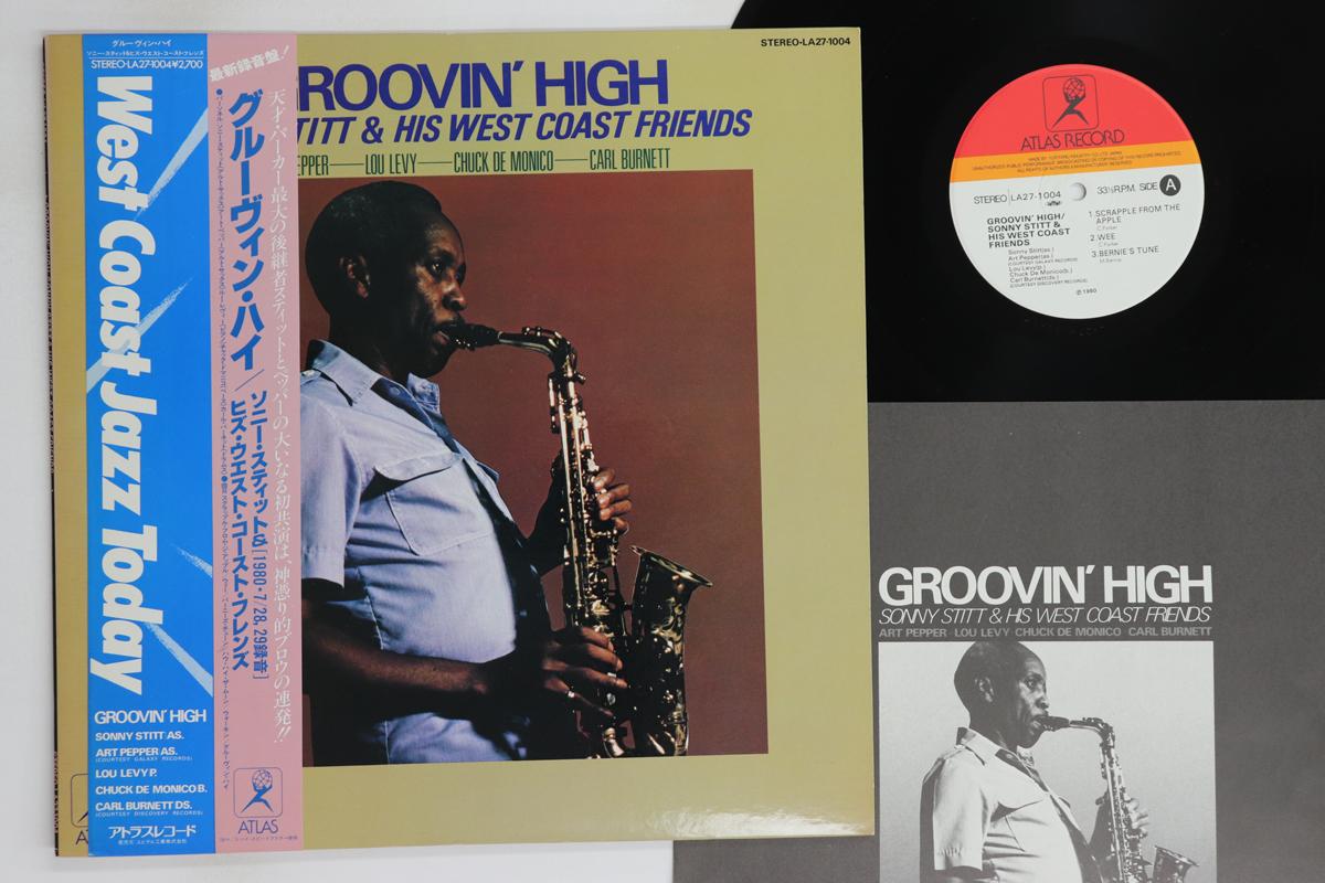 

LP Record SONNY STITT - Groovin High LA271004 ATLAS 1980 Japan Obi Jazz Used