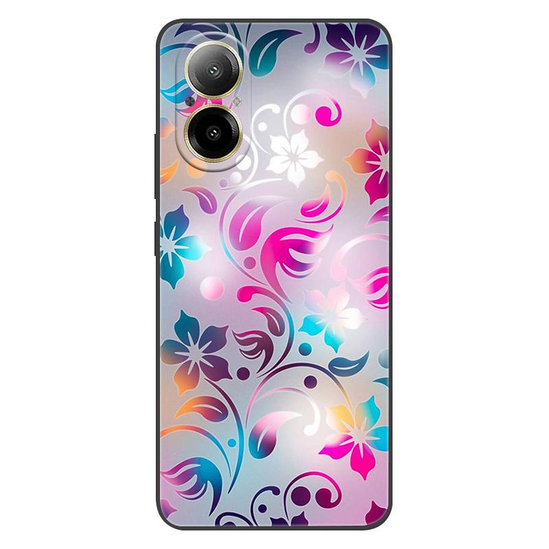 Pro Realme C67 4G C65 Pouzdro Mramorové Měkký Matný Silikonový Zadní Kryt Pro Realme C53 C55 Celé Tělo Telefonu RealmeC67 Coque Fundas