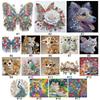 Animal Special Shaped 5D DIY Partial Drill Diamond Art Kit for Adults Beginners Home Decor Diamonds Dots Gem Art Kits 30x30cm