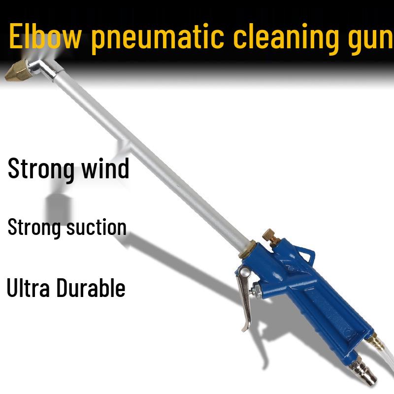 Car Engine & Air Conditioner Dual-Use Cleaning Gun - Pneumatic Water & Air Spray for Dust Removal