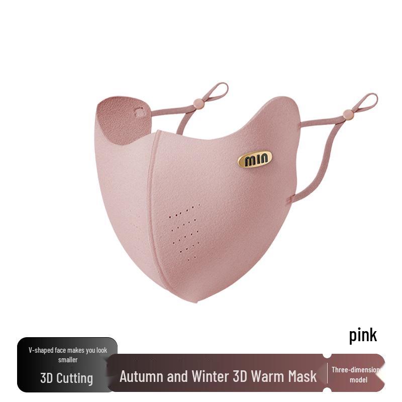 Dámská 3D maska ve tvaru V pro rok 2025, prodyšná, odolná proti chladu a větru - Zeštíhlující a hřejivá na podzim/zimu