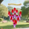 Creative Fish Shaped Wind Chime Shell Light Collection Pendant  Beach Parties