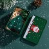 Christmas wool crocheted pendant creative wool Christmas wreath exquisite pendant decorative bag Christmas decorations