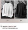 2025 Men's Casual Plus Size Round Neck Knit Sweater - Loose, Warm, Autumn/Winter Edition.