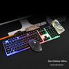 Wired Mechanical Feel Keyboard & Left-Handed Backlit Mouse Combo
