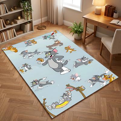Tom si Jerry (19) Covoare de birou potrivite pentru sufragerii, dormitoare, birouri și bucătării un cadou pentru decorul casei moderne