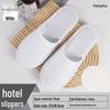4mm Brushed Fleece Disposable Hotel Slippers