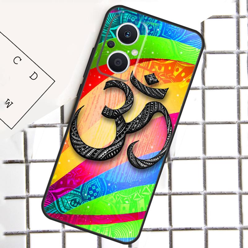Aum Om Symbol Phone Case For OPPO Reno 14F 10 11 12 13 F 14 Pro 8T 7 8 Lite OPPO Find X8 X6 X5 X9 Pro Cover