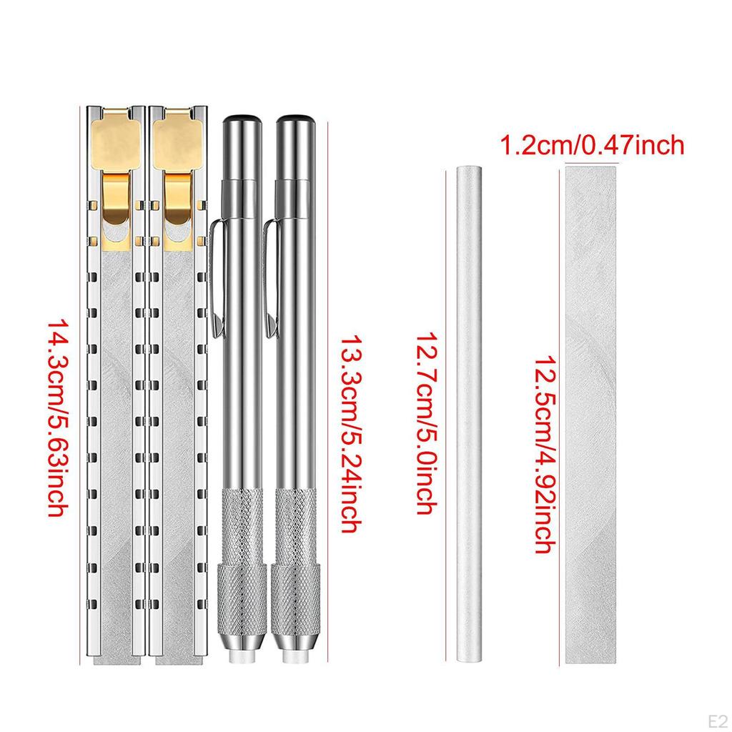 4Pcs Soapstone Holder,Welding Tools Making 8Pcs Pencil Refills Markers for Removable