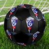 MĂRIME 5 Mingea de Fotbal Górnik Zabrze Colorată Pentru Toate Vârstele Cusută la Mașină PVC Gata de Competiție Durabilă cu Salt Ridicat