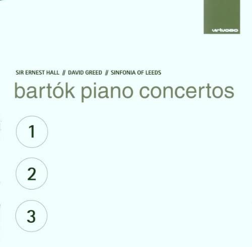 

CD HALL, GREED; SINFONIA OF LEEDS - Bartok: Piano Concertos 1 BBM1017 Japan Classical Used