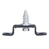 60 Set 2in 1 Furniture Concealed Connector Slide Buckle Fastener for Cabinet Wardrobe Combination