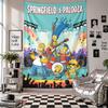Wall TapestryThe Simpsons Art Hanging Cloth Decorative Background Cover for Room Decoration