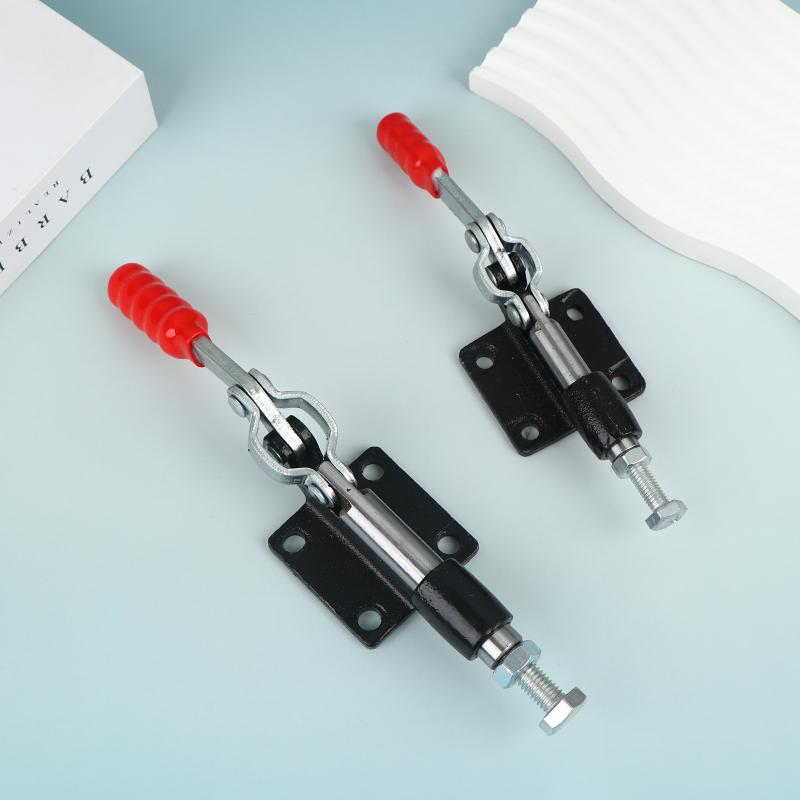 Heavy Duty Push Pull Toggle Clamp Push-Pull Woodworking Clamp Non-Slip Handble Quick Release Clamp For Woodworking Jigs Fixtures