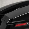Hard Saddlebags Glossy Luggage Slim for Touring, Road Trips, Riders