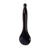 Black Gua Sha Facial Massage Tool and Eye , Natural Stone Massager for Jawline Sculpting