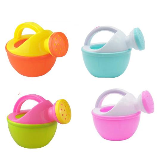 Kleine Gießkanne für Kinder Plastik Spielzeug Gießkanne Sicher Winzige Gießkanne Lustiges Badespielzeug für Kinder Gartenarbeit Strand Pool Party