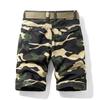 Men's Fashion Camouflage Pocket Pants Cotton Five-point Shorts Overalls Shorts