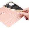 Dux Ducis Skin Pro Wallet Flip Case for iPhone 15 Plus - Pink