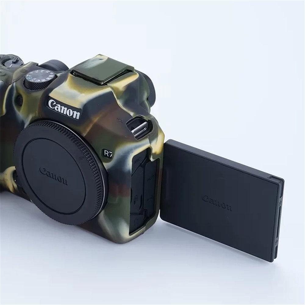 Soft Silicone Armor Camera Body Case For Canon EOS R10 R50 R100 R5 R6 R6II R7 R8 RP Protective Rubber Cover
