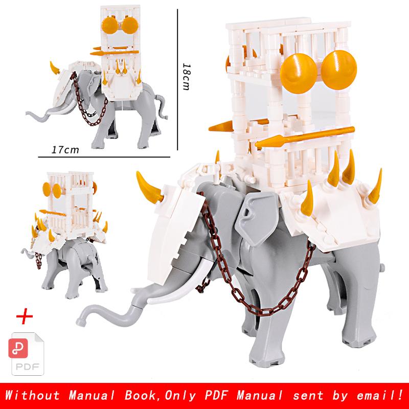 Mittelalter Burg Königlicher König Ritter Rom Spartacus Streitwagen Belagerungsmaschine Modell Bausteine Ziegel Spielzeug für Kinder Geschenk