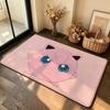 Cute Anime P-Pokemons Carpet Bathroom Anti-slip Mat Door Mat Home Decoration Mat Entrance Door Mat Scratch-resistant Door Mat