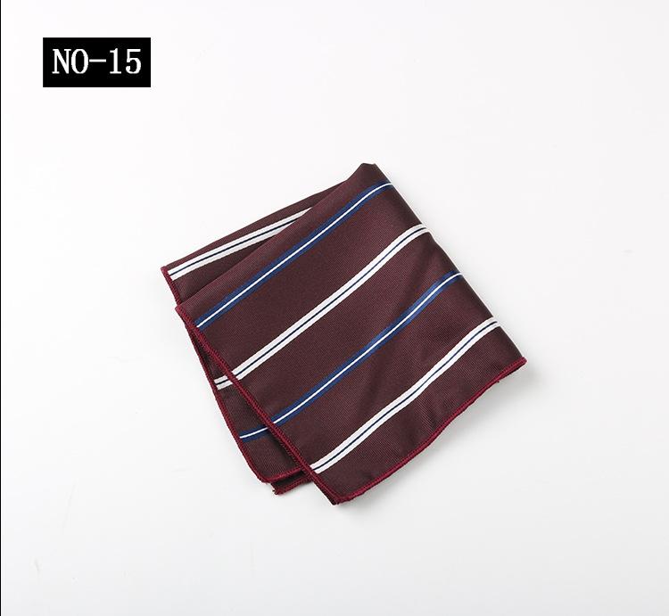 Herren-Taschentuch, Hochzeits-Hochzeits-Bräutigam-Bankett-Zeremonie-Geschäfts-Brusttuch, Kleines quadratisches Tuch, Taschentuch, Hochwertige Polyesterseide