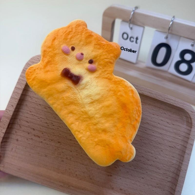 Wet Soft Twisted Dough Sensory Toy Simulated Bread Squeeze Fidget Toy for Adult Travel Stress Relief
