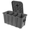 Oil Grease Trap Outlet with Removable Filter Basket Waste Water Oil-water Separator Prevents Clogs and Odors for Restaurant Cafe