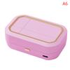 Machine de Nettoyage Ultrasonique pour Lentilles de Contact 49000Hz Vibration Haute Fréquence Minuterie Rechargeable Nettoyeur Outil de Retrait de Lentilles de Contact