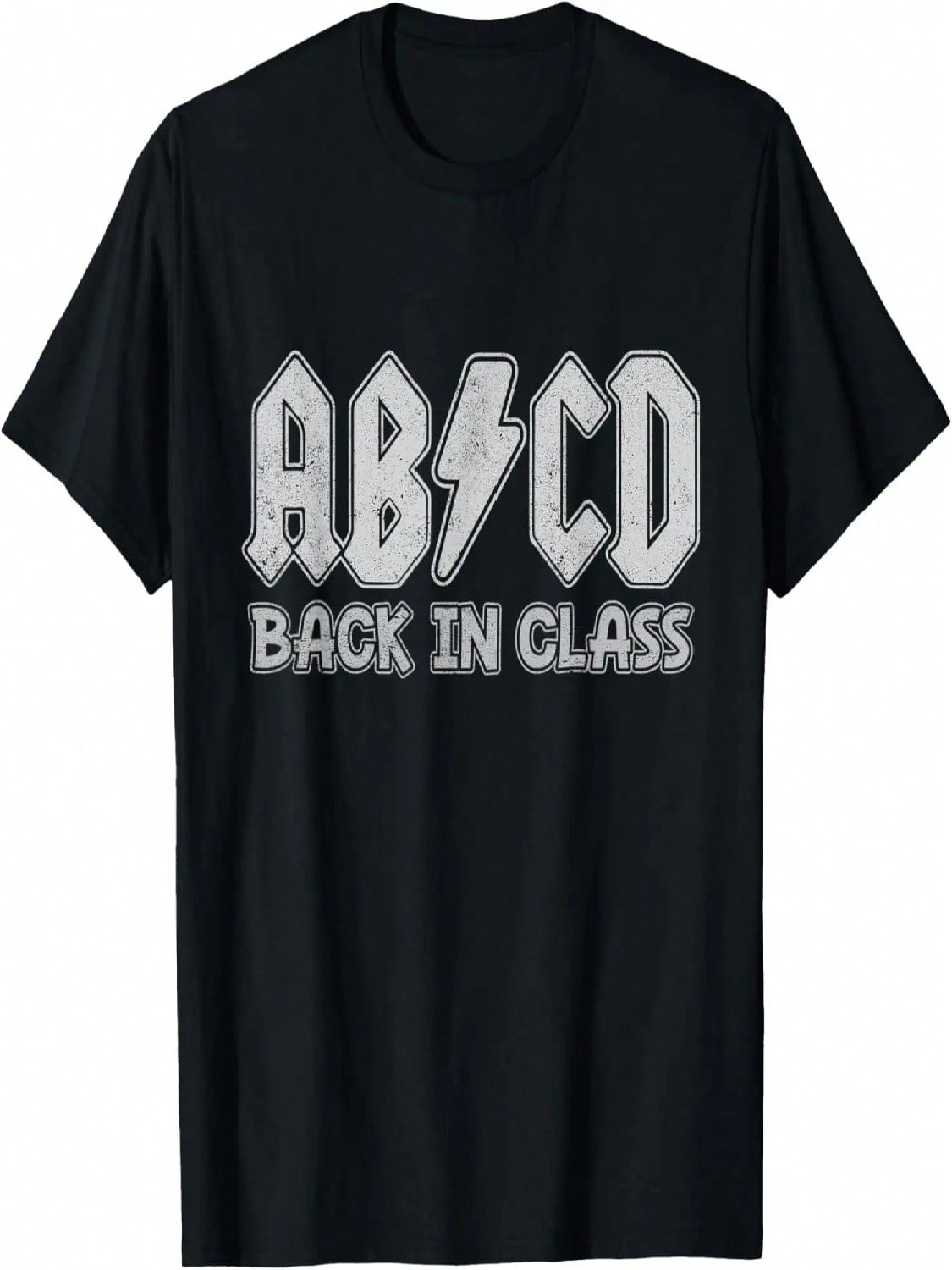 Retro Rock Teen ABCD Back In Class T-Shirt S разноцветный