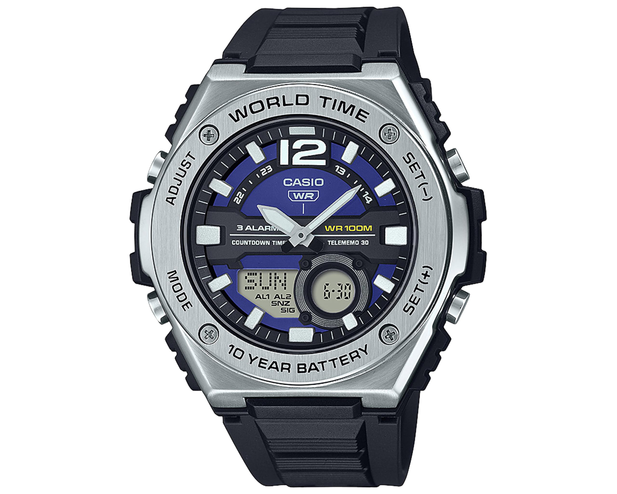 

Часы Casio MWQ-100-2AVCF синий