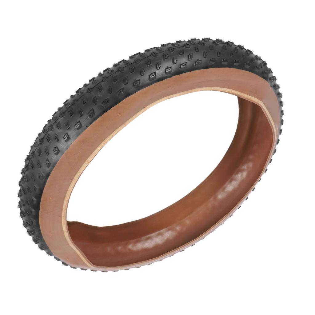 Snow Bike Tire 60Tpi Puncture Resistant Rubber Folding Replacement Bicycle Tires for Beach Rough