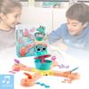 Colorful Electric Frog Adventure Game For Fun Interactive Dinosaur Feeding Play