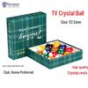 Datangyu 57.2mm Standard 16-Ball Crystal Pool Ball Set