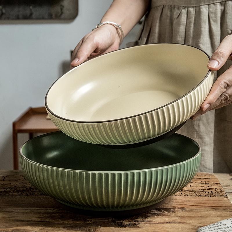 Large Ceramic Soup and Fruit Bowl - Mala Xiang Guo